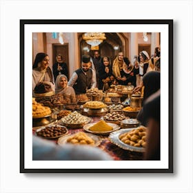 Muslim Wedding Art Print