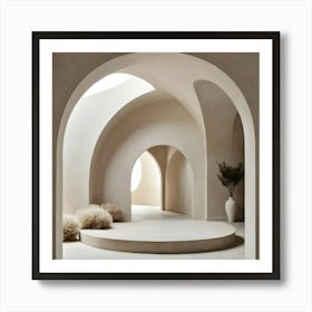 Arched Room 11 Art Print