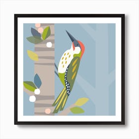 Woodpecker Art Print