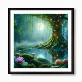 Fairy Forest 3 Art Print