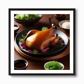 PEKING DUCK Art Print