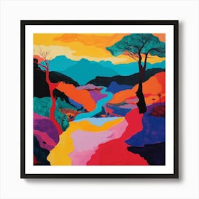 Abstract Travel Collection Kruger National Park South Africa 1 Art Print