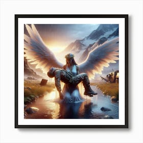 Angel Of Death 2 Art Print