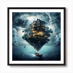 Island In The Sky Art Print
