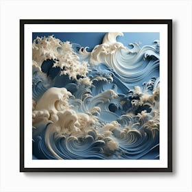 Great Wave 1 Art Print