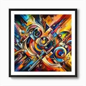 Abstract Painting 14 Art Print