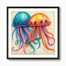 Jellyfish 44 Art Print