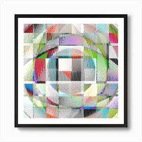 Geometric Etchings - #2 Art Print