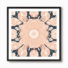 Floral Pattern 12 Art Print