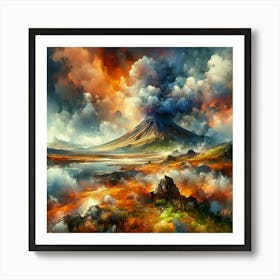 Cloudy Day Art Print