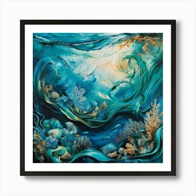 Under The Sea 2 Art Print