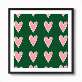 Heart Block Art Print