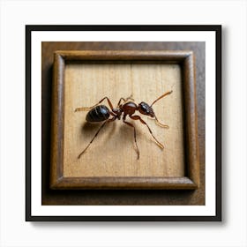 Ant In A Frame 1 Art Print