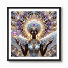 Angel Of Light 6 Art Print