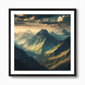 Mountain Art Print