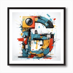 Letter G 2 Art Print