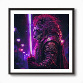 Star Wars Lion Art Print