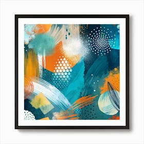 Abstract Painting 21 Art Print