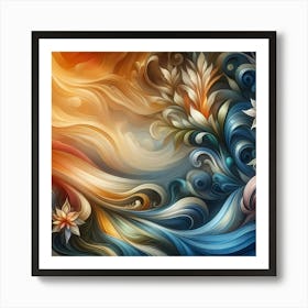 Abstract Painting 107 Art Print