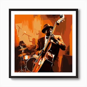 Jazz Musician 32 Art Print