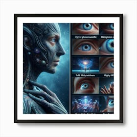 Human Eye Art Print