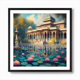 Water Lilies 1 Art Print