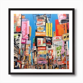 Times Square Art Print