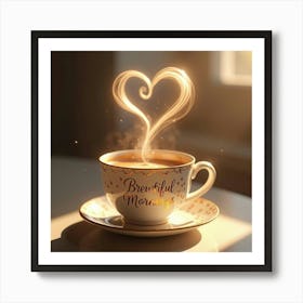 mornig cofee Art Print