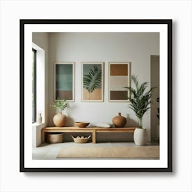 Modern Living Room 39 Art Print