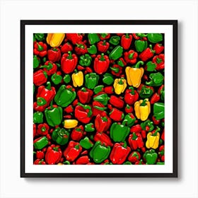 Red Peppers 8 Art Print