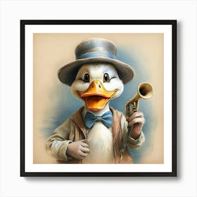 Dick Duck Art Print