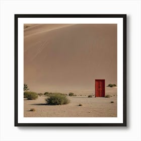 Desert Door  Art Print