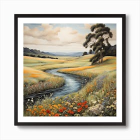 San Diego River Art Print