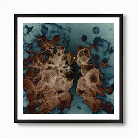 Alcohol Ink Abstraction 4 Art Print