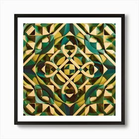 Geometric Pattern 11 Art Print