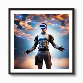 Vr Headset 14 Art Print