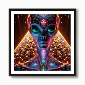 Alien 4 Art Print