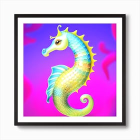 Seahorse 10 Art Print