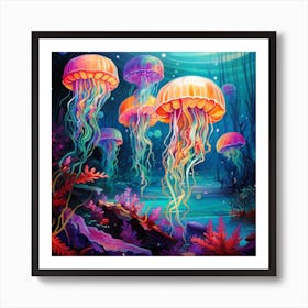 Jellyfish 23 Art Print