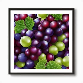 Grapes 7 Art Print