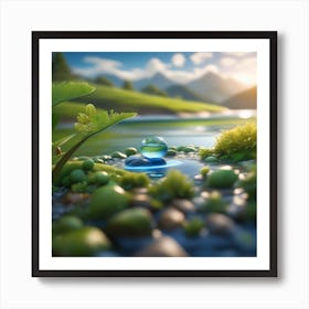 Water Drop 1 Art Print