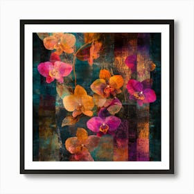 Orchids 16 Art Print