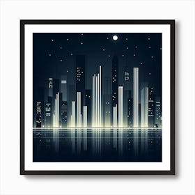 Night City Art Print