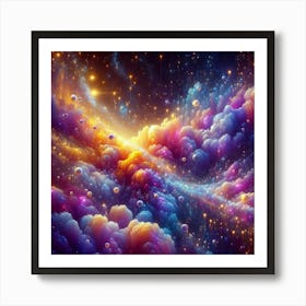 Nebula 5 Art Print