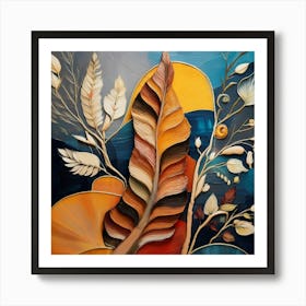 Autumn Leaves Art Print