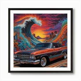 Chevrolet Impala Art Print