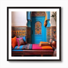 Moroccan Living Room Art Print