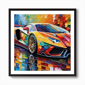 Lamborghini 70 Art Print