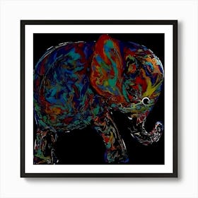 Elephant Art Print