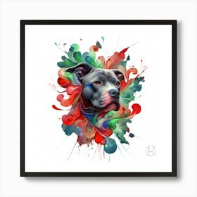 Artful Soulhound Art Print